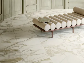 MARBLE LAB - CALACATTA DORATO - Porcelain stoneware wall/floor tiles with marble effect by Fiandre Architectural Surfaces - view 2